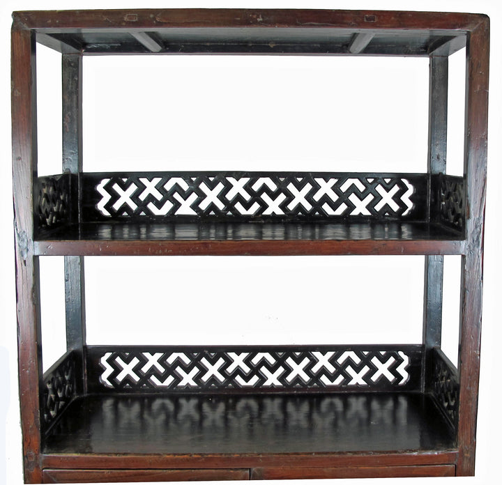 Lattice Book Cabinet