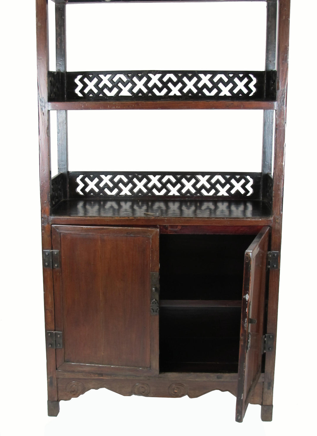 Lattice Book Cabinet