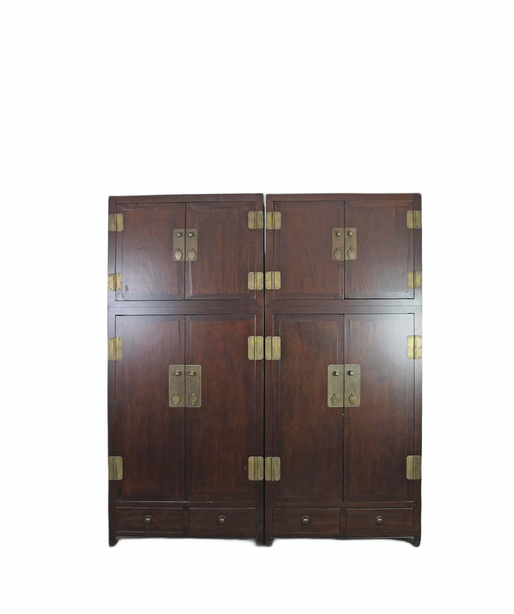 Pair Antique Tianjin Cabinet
