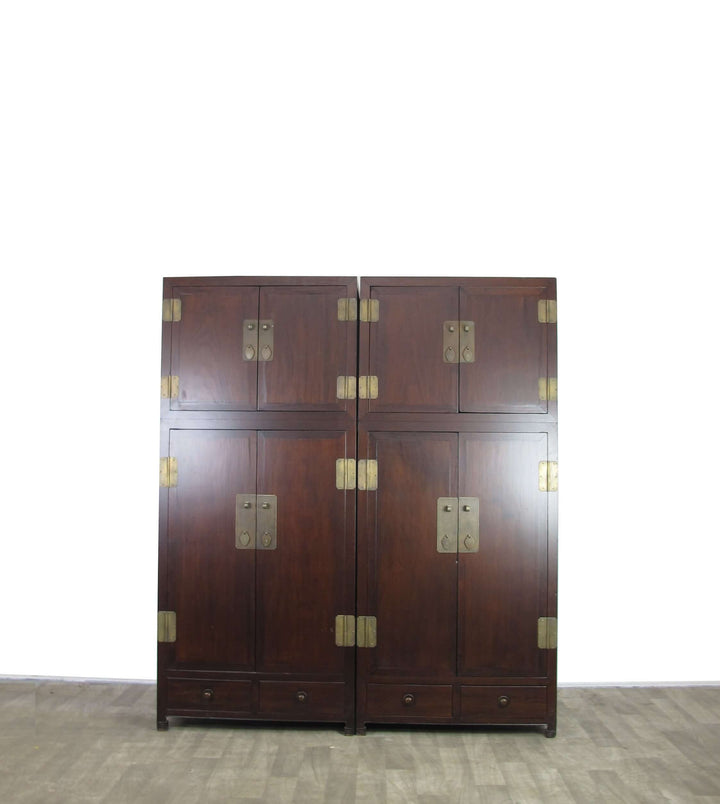 Pair Antique Tianjin Cabinet