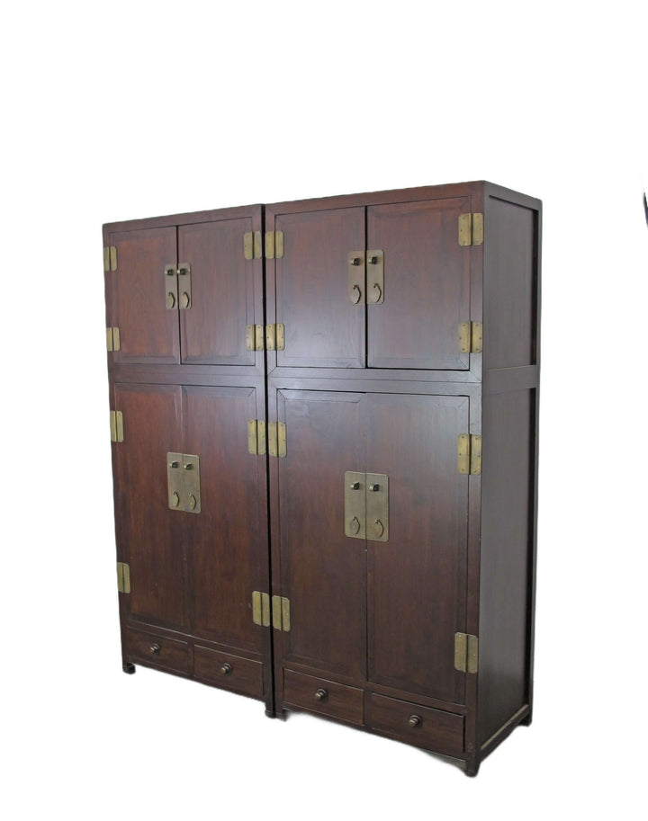 Pair Antique Tianjin Cabinet