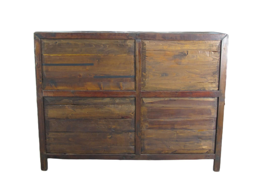 Hand Painted Chinese Antique Display Cabinet – 49 inches tall