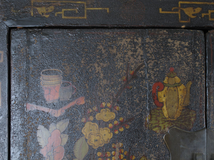 Hand Painted Antique Chinese Cabinet 2