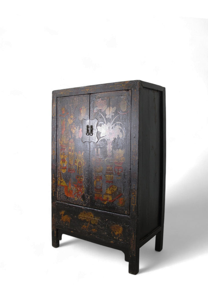 Hand Painted Antique Chinese Cabinet 2