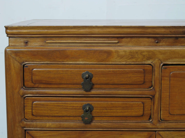 Antique Chinese Blackwood Chest with 3 Drawers