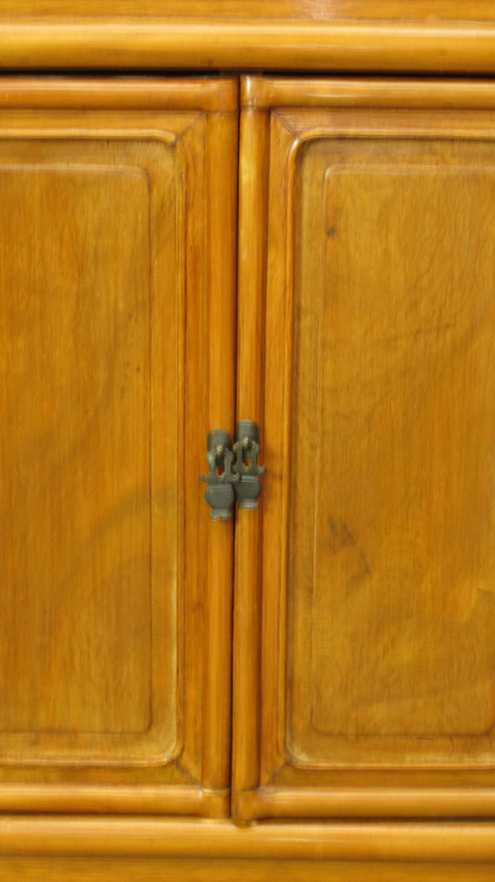 Antique Chinese Cabinet with 4 Doors