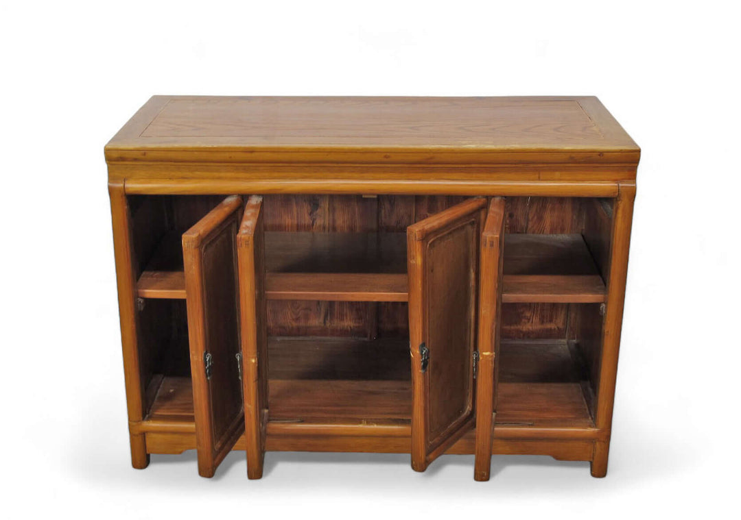 Antique Chinese Cabinet with 4 Doors