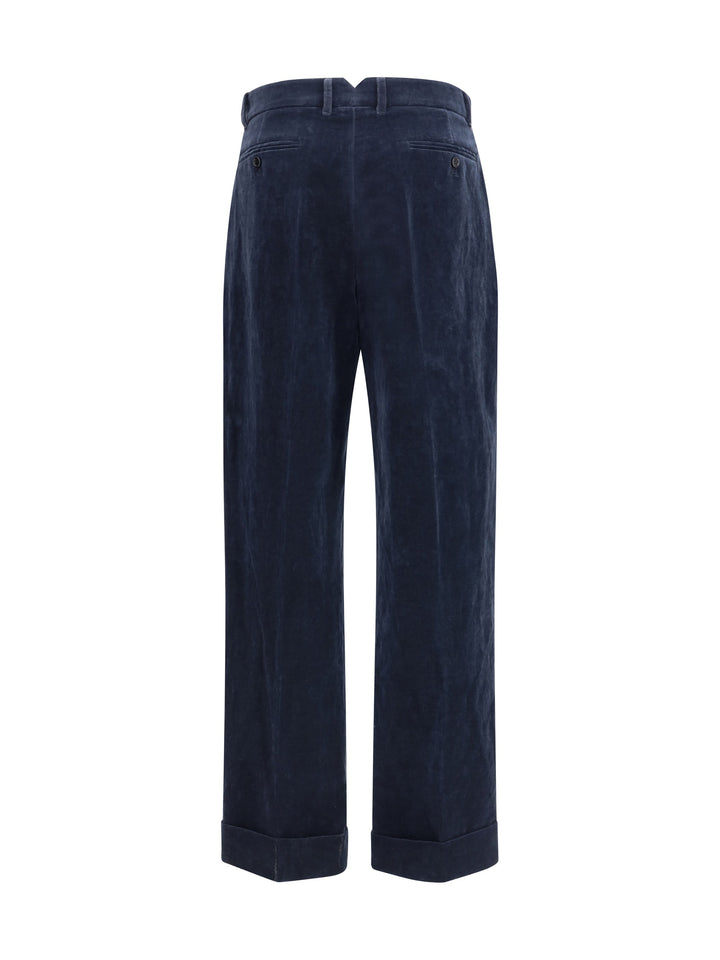 Valentino Men Velvet Pants