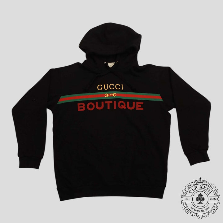 Gucci Boutique Hoodie in Black