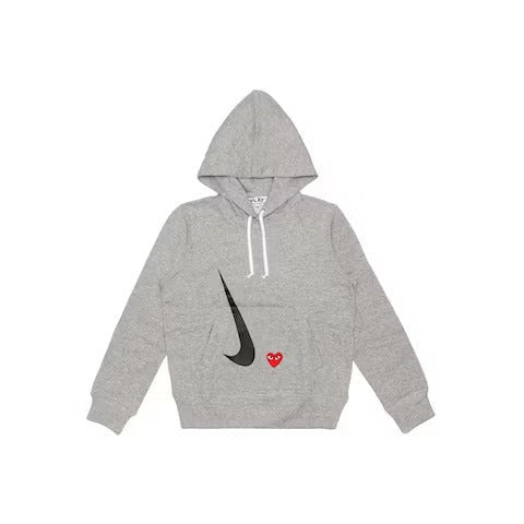 CDG x Nike Ladies' Hoodie Grey