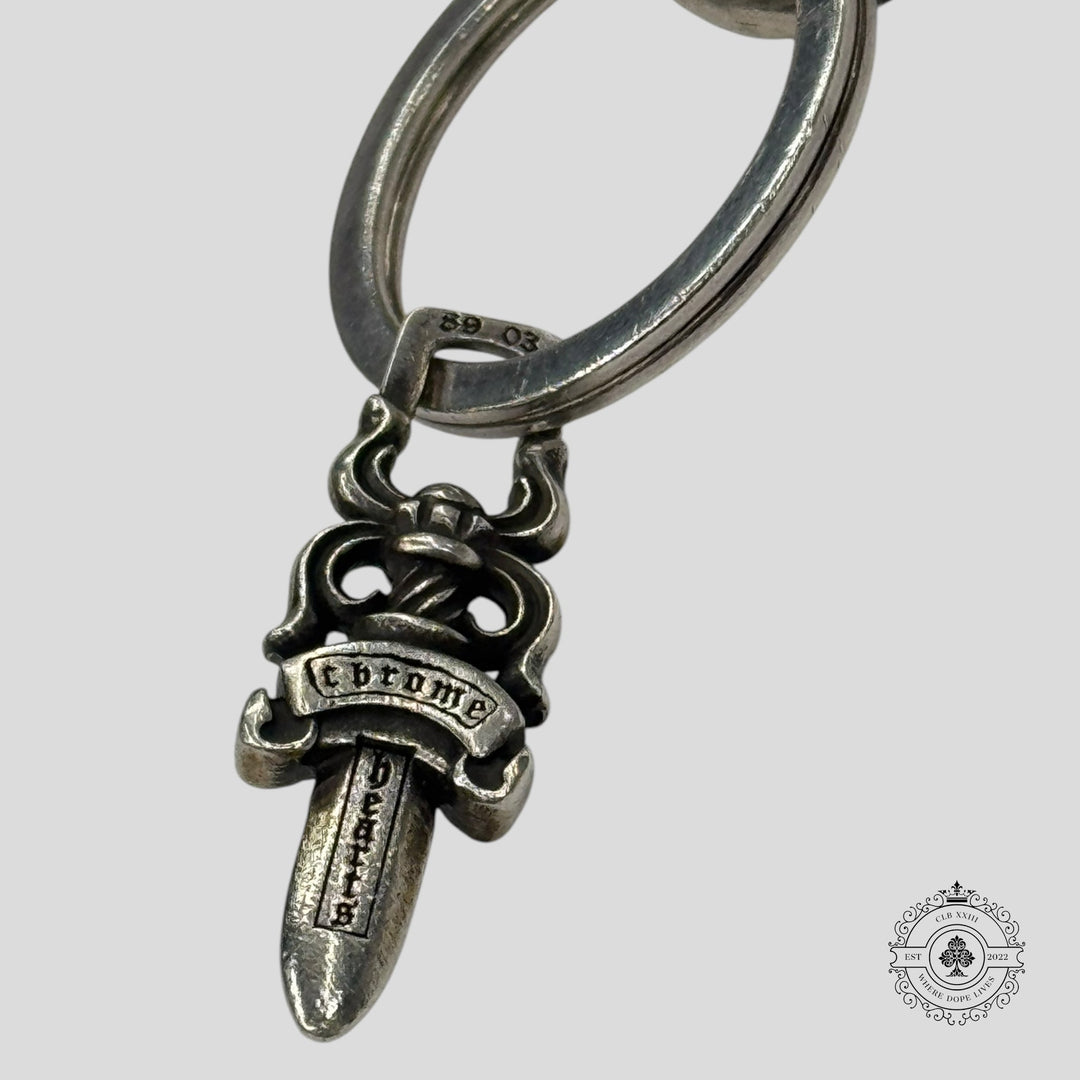 Chrome Hearts Fancy Link Dagger Keychain