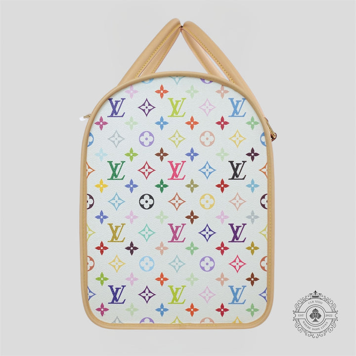 Louis Vuitton x Takashi Murakami Dog Bag in White