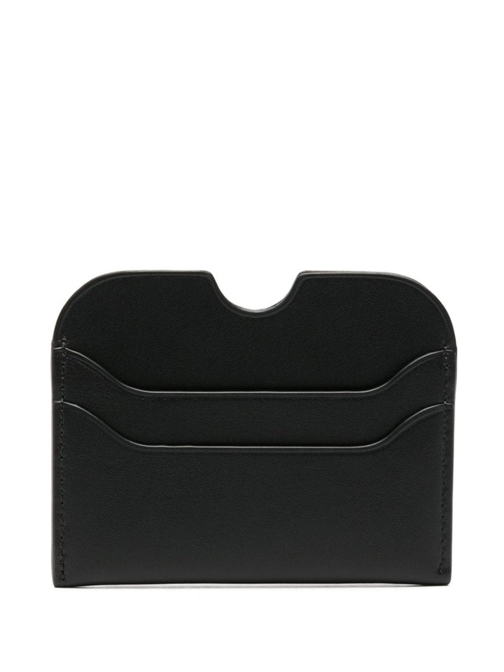 ACNE STUDIOS Mini Leather Wallet with Embossed Logo