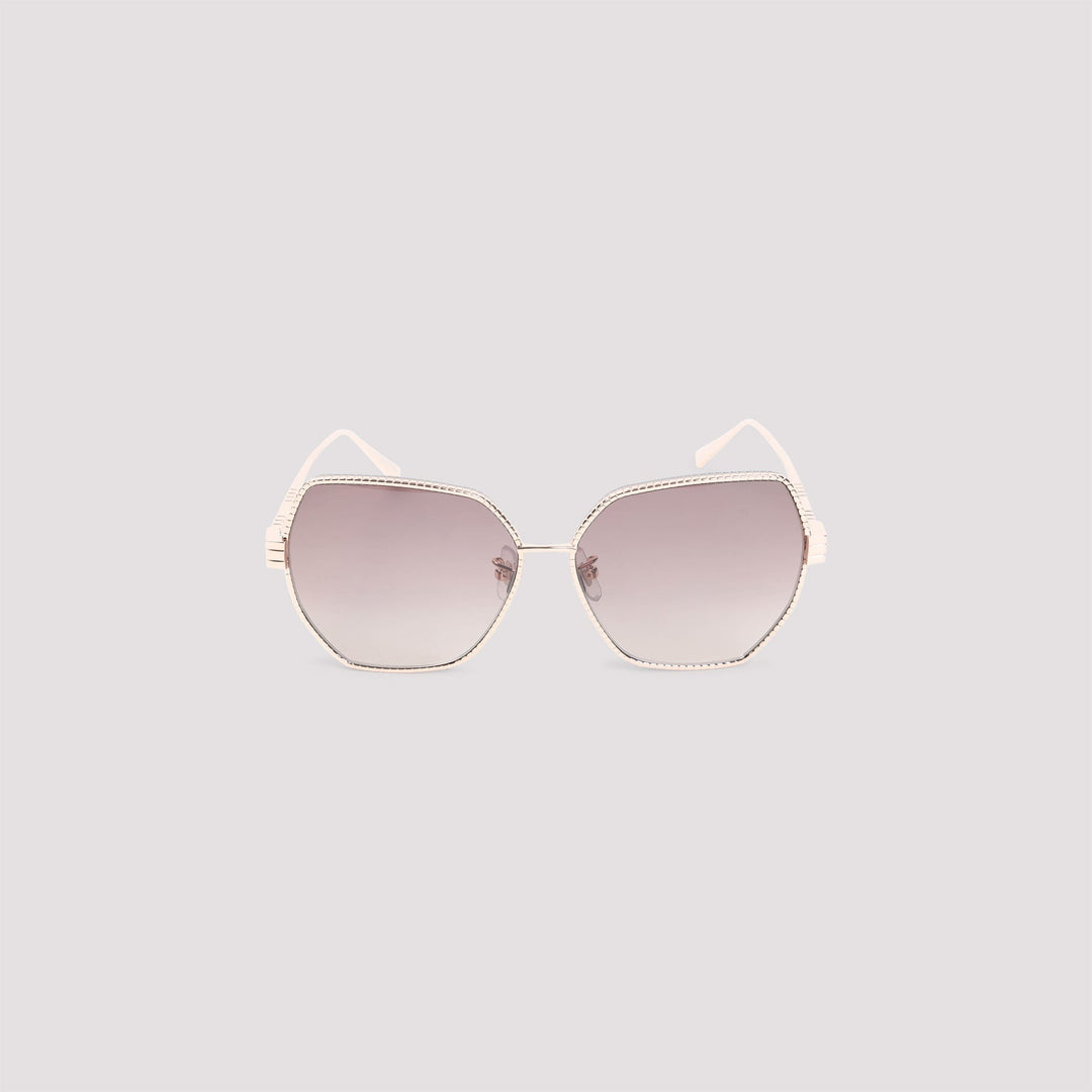 CHOPARD EYEWEAR Chic Metallic Acetate-Metal Sunglasses