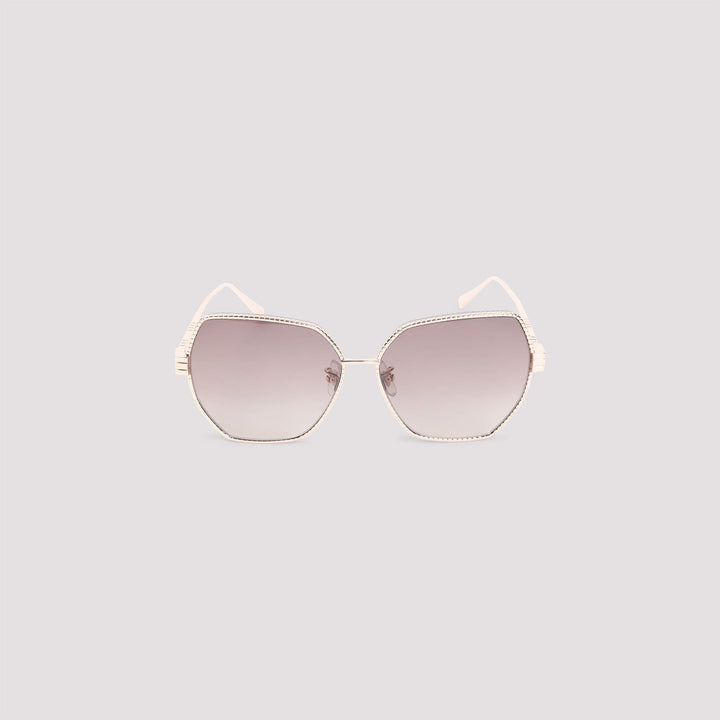 CHOPARD EYEWEAR Chic Metallic Acetate-Metal Sunglasses