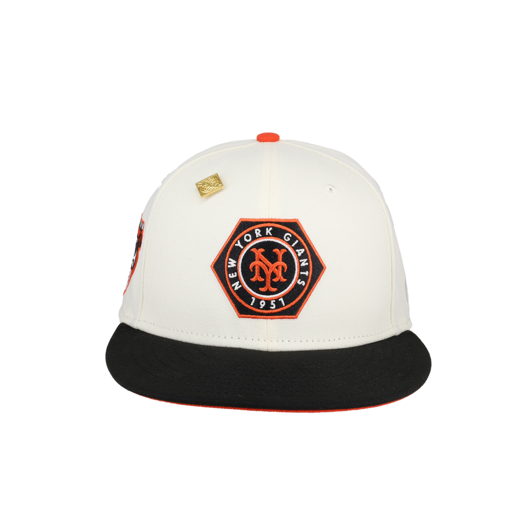 New York Giants 1951 Season Side Patch Chrome 59Fifty Fitted Hat