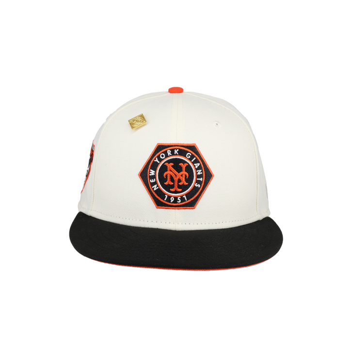 New York Giants 1951 Season Side Patch Chrome 59Fifty Fitted Hat