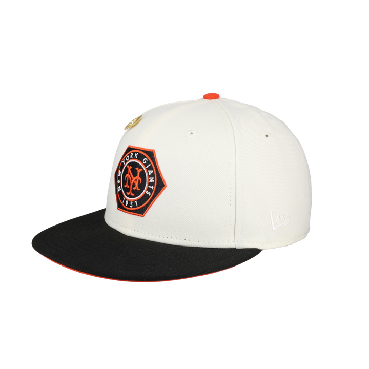 New York Giants 1951 Season Side Patch Chrome 59Fifty Fitted Hat