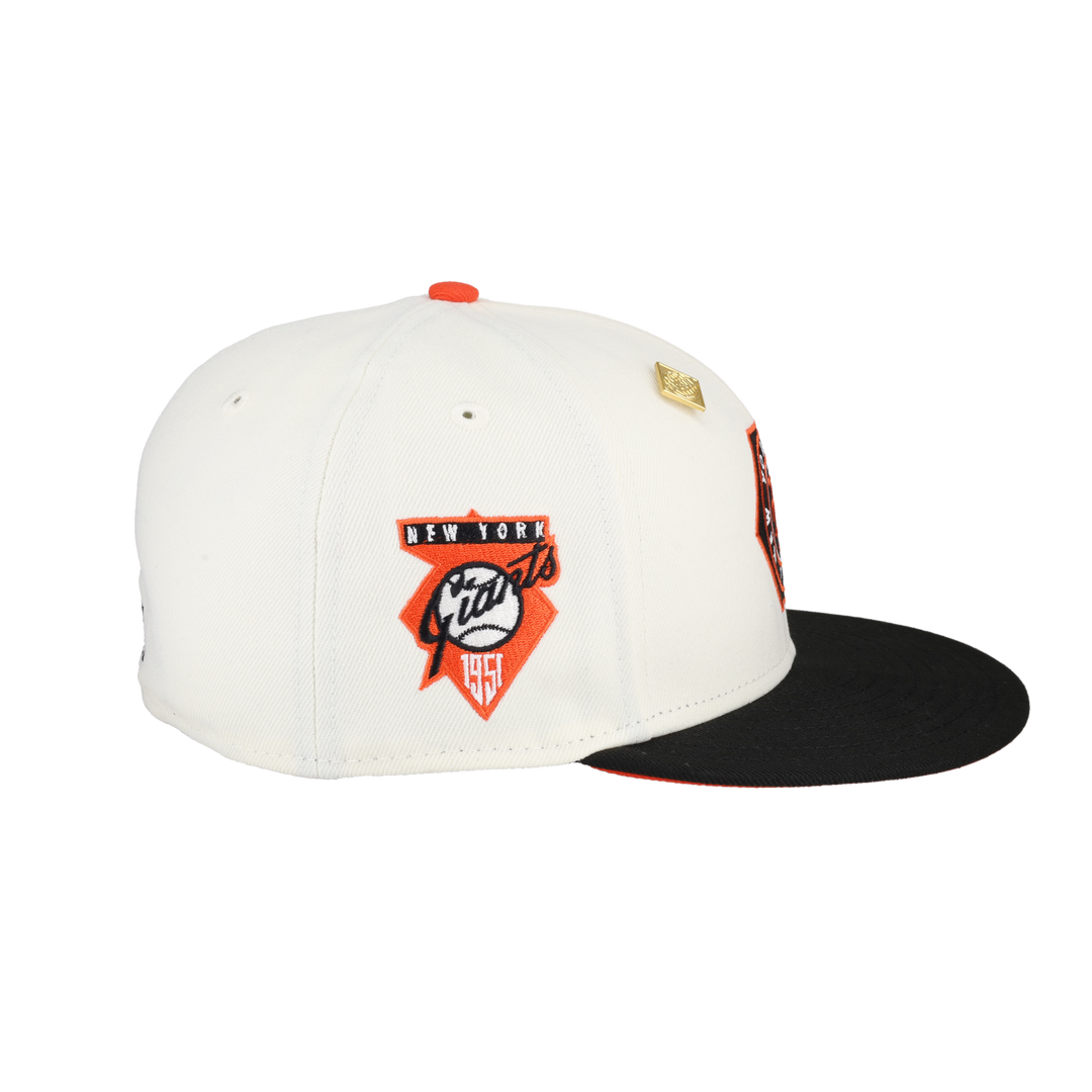 New York Giants 1951 Season Side Patch Chrome 59Fifty Fitted Hat