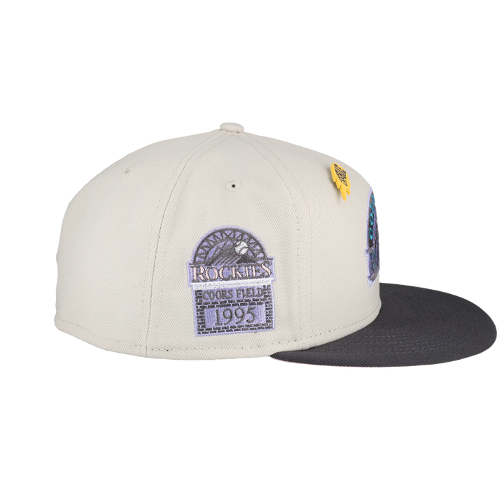 Colorado Rockies Comet Collection 1995 Coors Field Fitted Hat