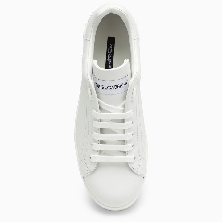 Dolce &amp; Gabbana Portofino White Low Trainer