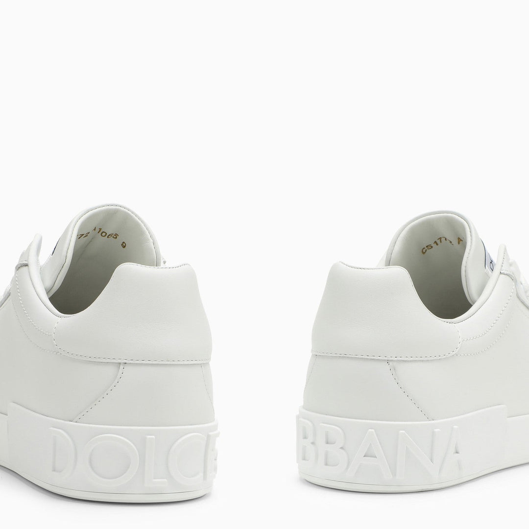 Dolce &amp; Gabbana Portofino White Low Trainer