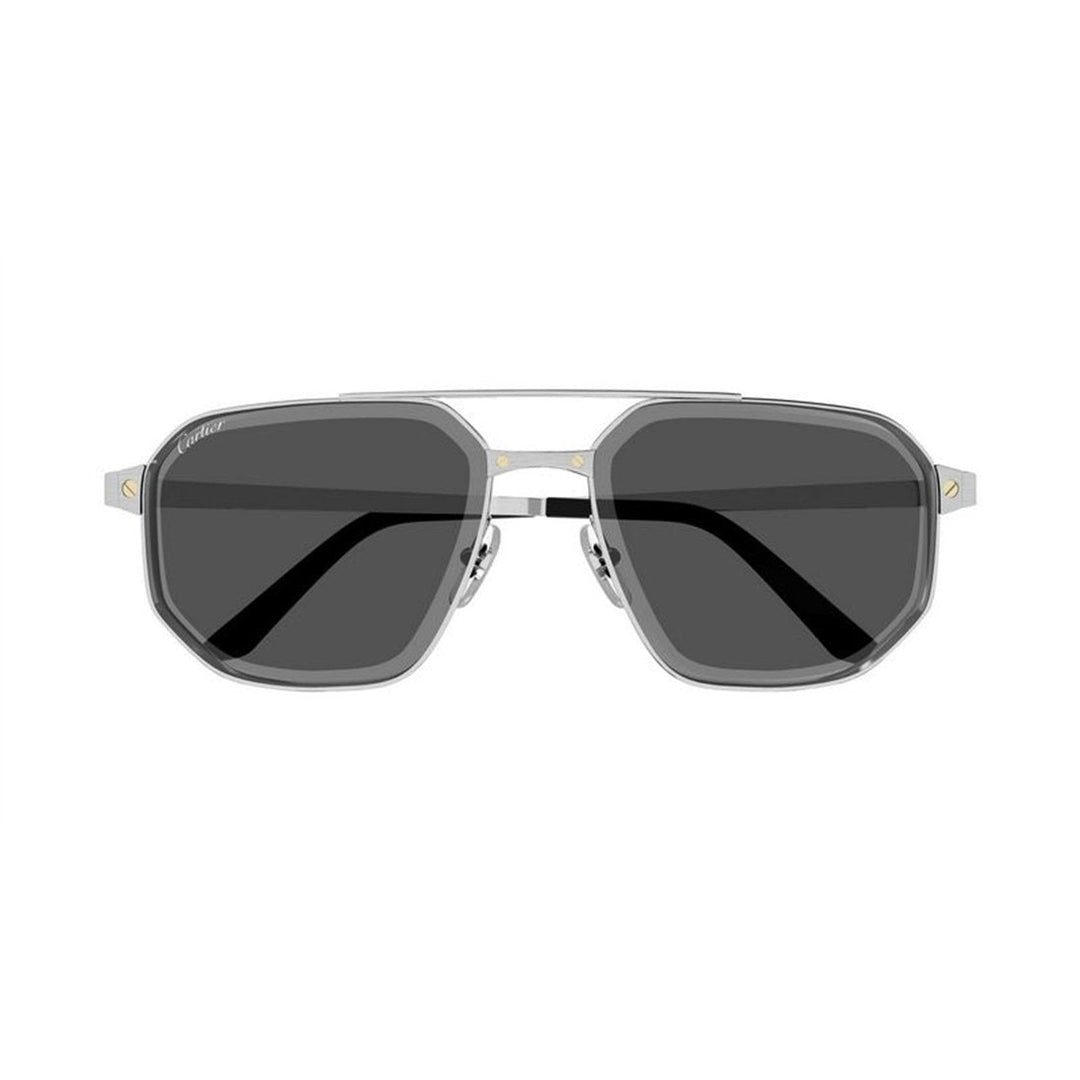 CARTIER Elegant Metal Sunglasses for Men