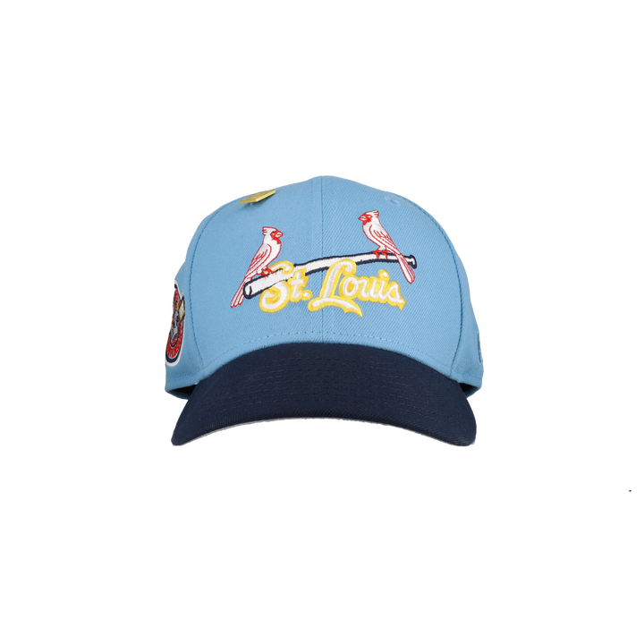 St. Louis Cardinals Blue 100th Anniversary 59Fifty Fitted Hat