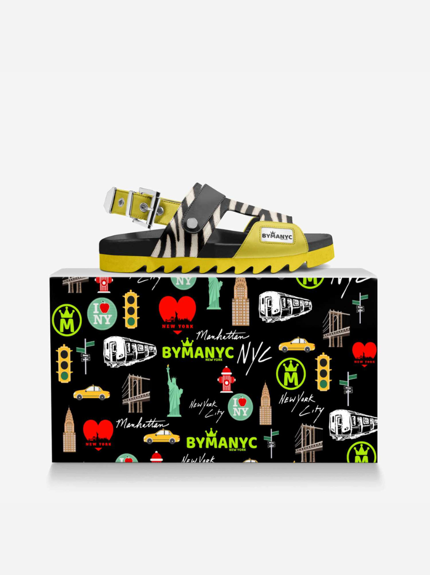 Carnegie Style Sandals | BYMANYC ® New York Sustainable Fashion