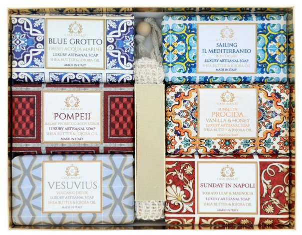 Casa Amalfi Sailing il Mediterraneo Set 6-Soaps