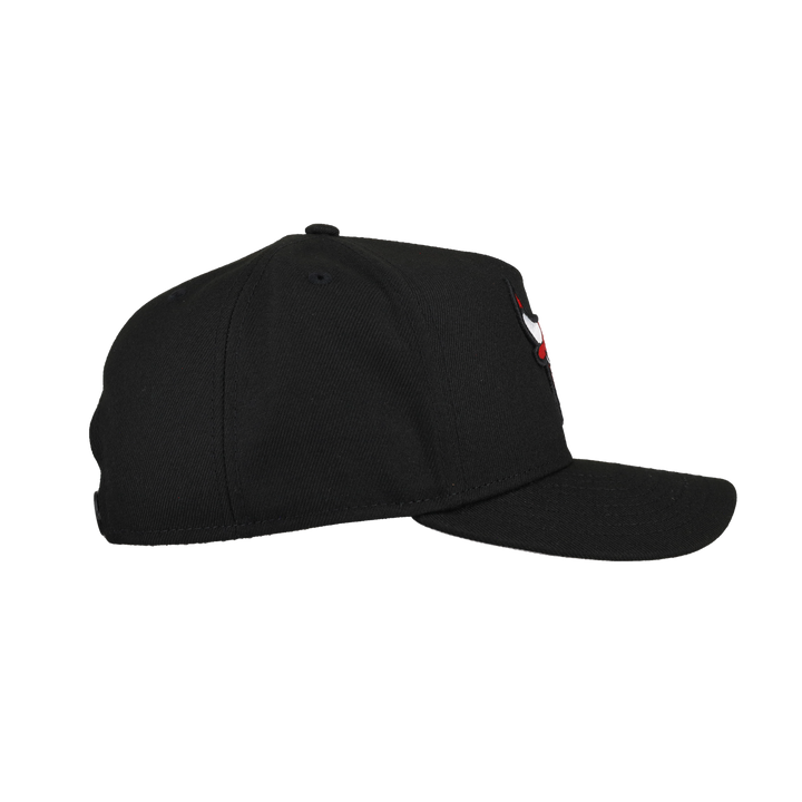 Chicago Bulls New Era 9Fifty A Frame Snapback Hat (Black)