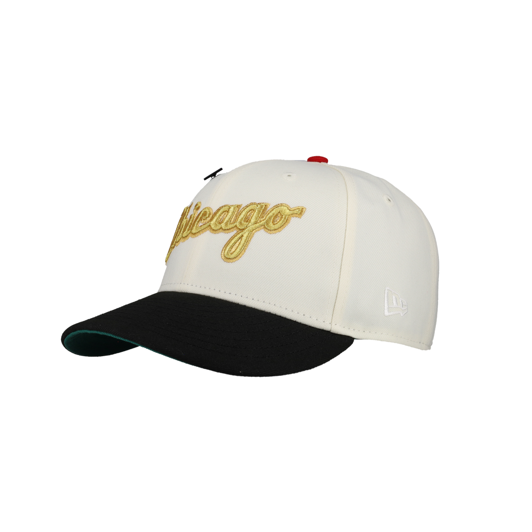 Chicago White Sox 2005 World Series Chrome Metallic 59Fifty Fitted Hat