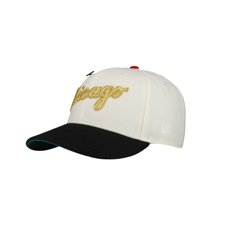 Chicago White Sox 2005 World Series Chrome Metallic 59Fifty Fitted Hat