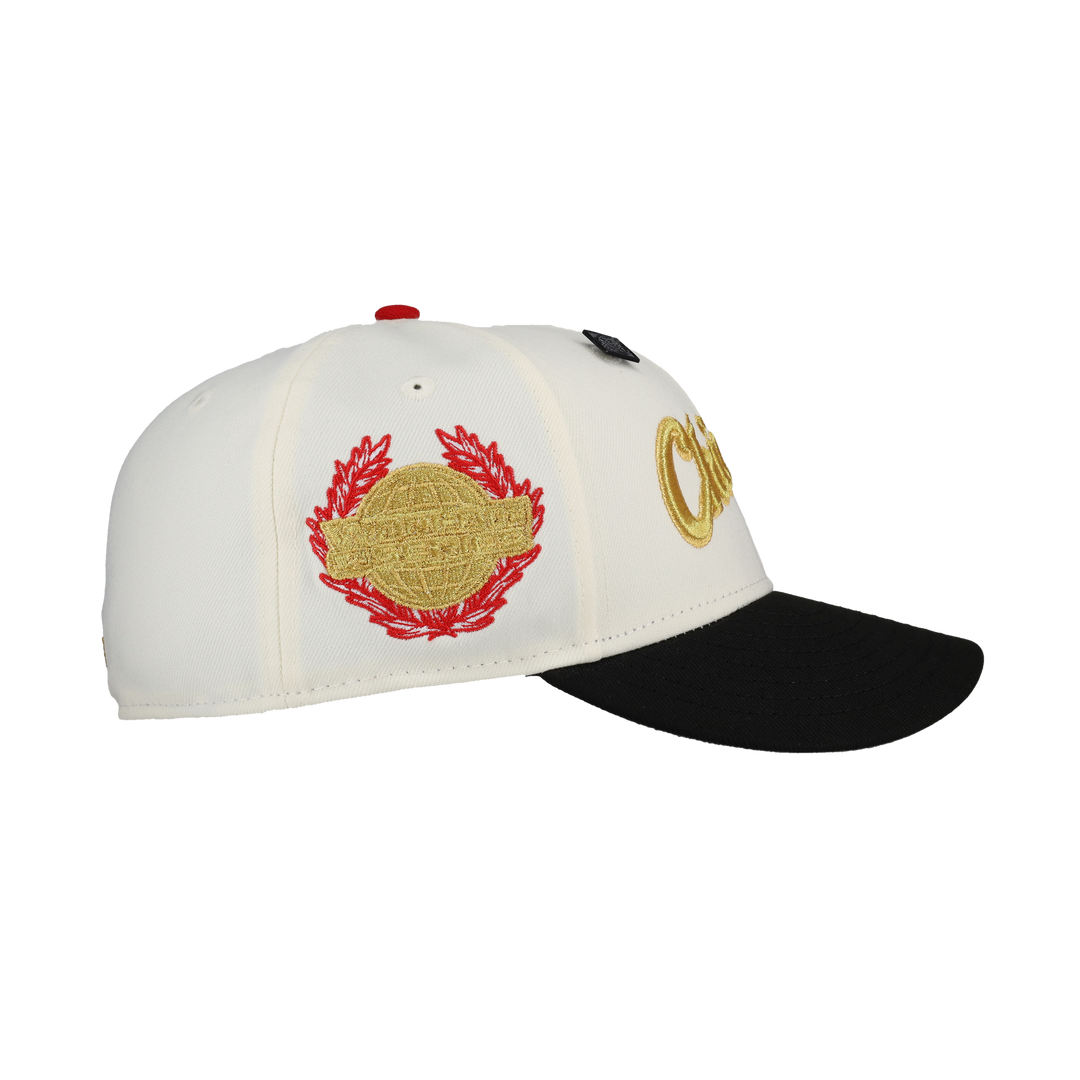Chicago White Sox 2005 World Series Chrome Metallic 59Fifty Fitted Hat