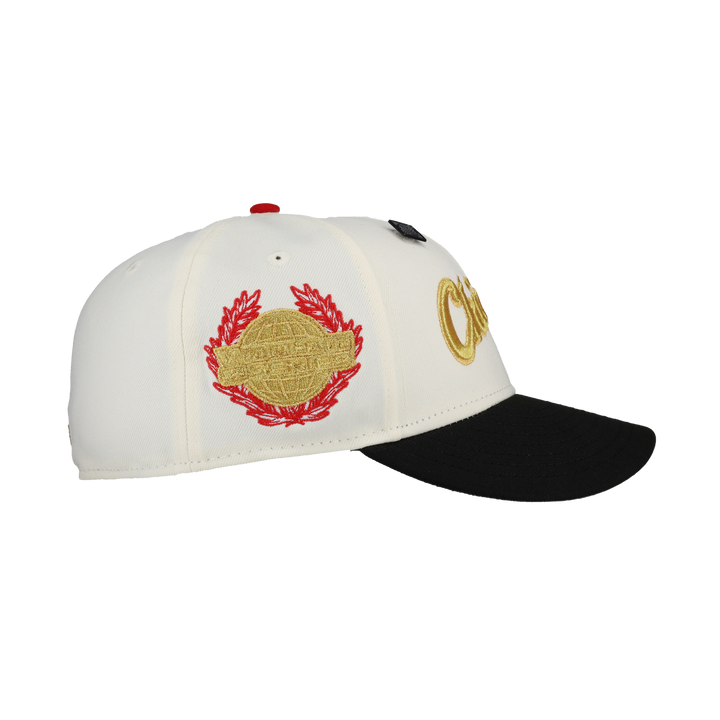 Chicago White Sox 2005 World Series Chrome Metallic 59Fifty Fitted Hat