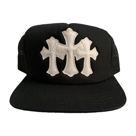 Chrome Hearts Cemetery Trucker Hat Black