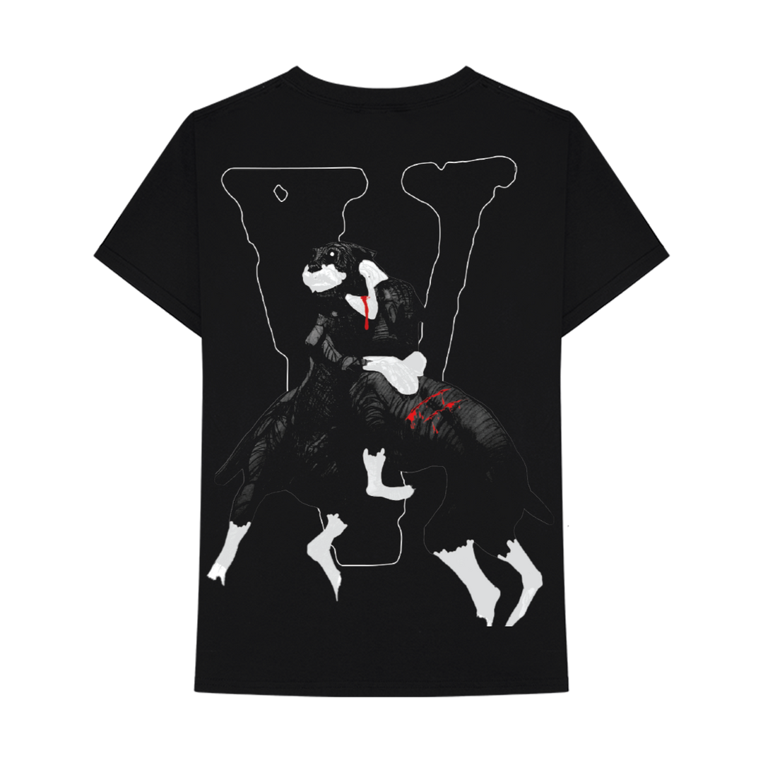 City Morgue x Vlone Dogs Tee Black