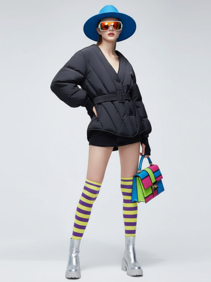 Classic Crossed Puffer Jacket SUTTON PLACE BYMANYC ® New York