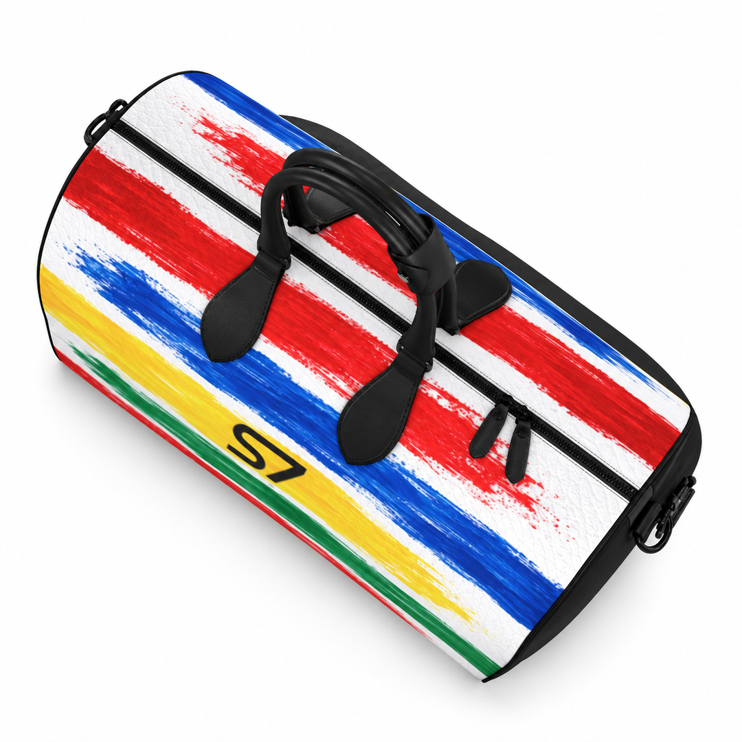 S7 Color Study | Abstract Brushstroke Duffle Bag