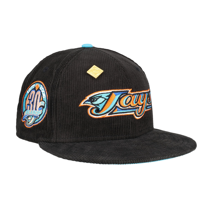 Toronto Blue Jays 30th Season Corduroy Fitted Hat