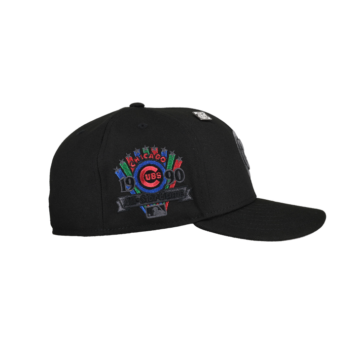 Chicago Cubs 1990 ASG Black Out/Metallic 59Fifty Fitted Hat