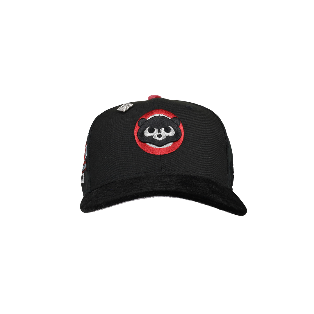 Chicago Cubs 1990 ASG Metallic Velvet pinwheel 59Fifty Fitted Hat