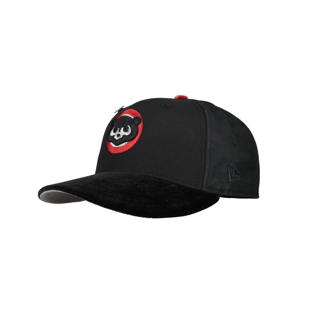 Chicago Cubs 1990 ASG Metallic Velvet pinwheel 59Fifty Fitted Hat