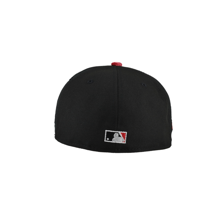 Chicago Cubs 1990 ASG Metallic Velvet pinwheel 59Fifty Fitted Hat