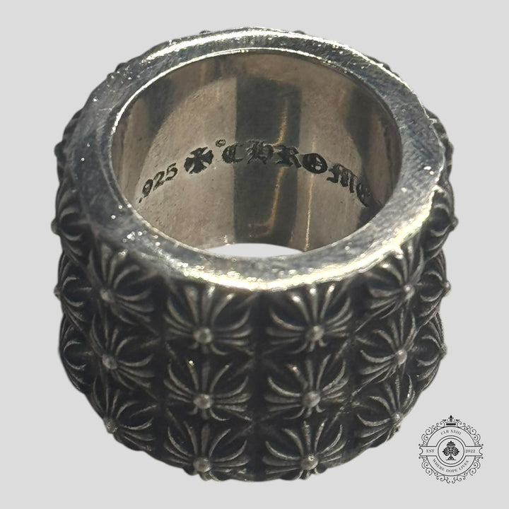 Chrome Hearts Pete Punk Triple Stack Ring
