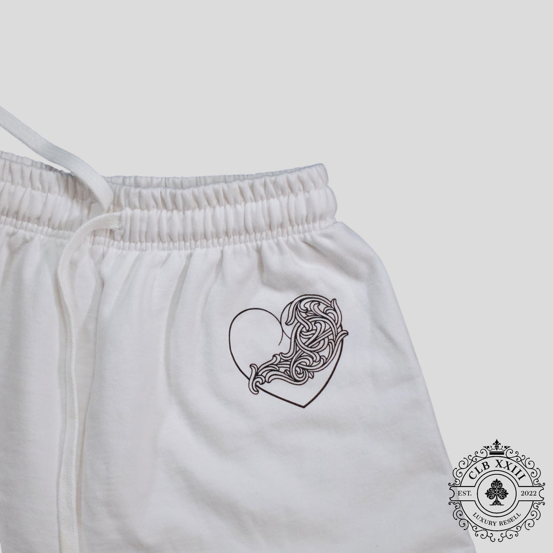 Chrome Hearts Deadly Doll Sweatpants in White