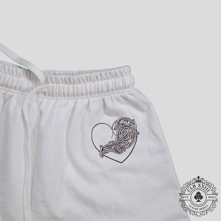 Chrome Hearts Deadly Doll Sweatpants in White
