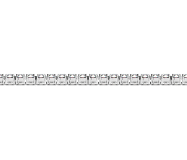 Lab Grown Round Diamond Tennis Bracelet in 14k White Gold (5 cctw  F/G  VS2/SI1)