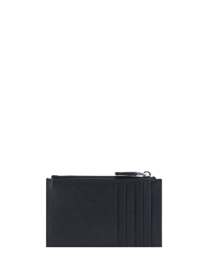 Prada Men Leather Card Holder