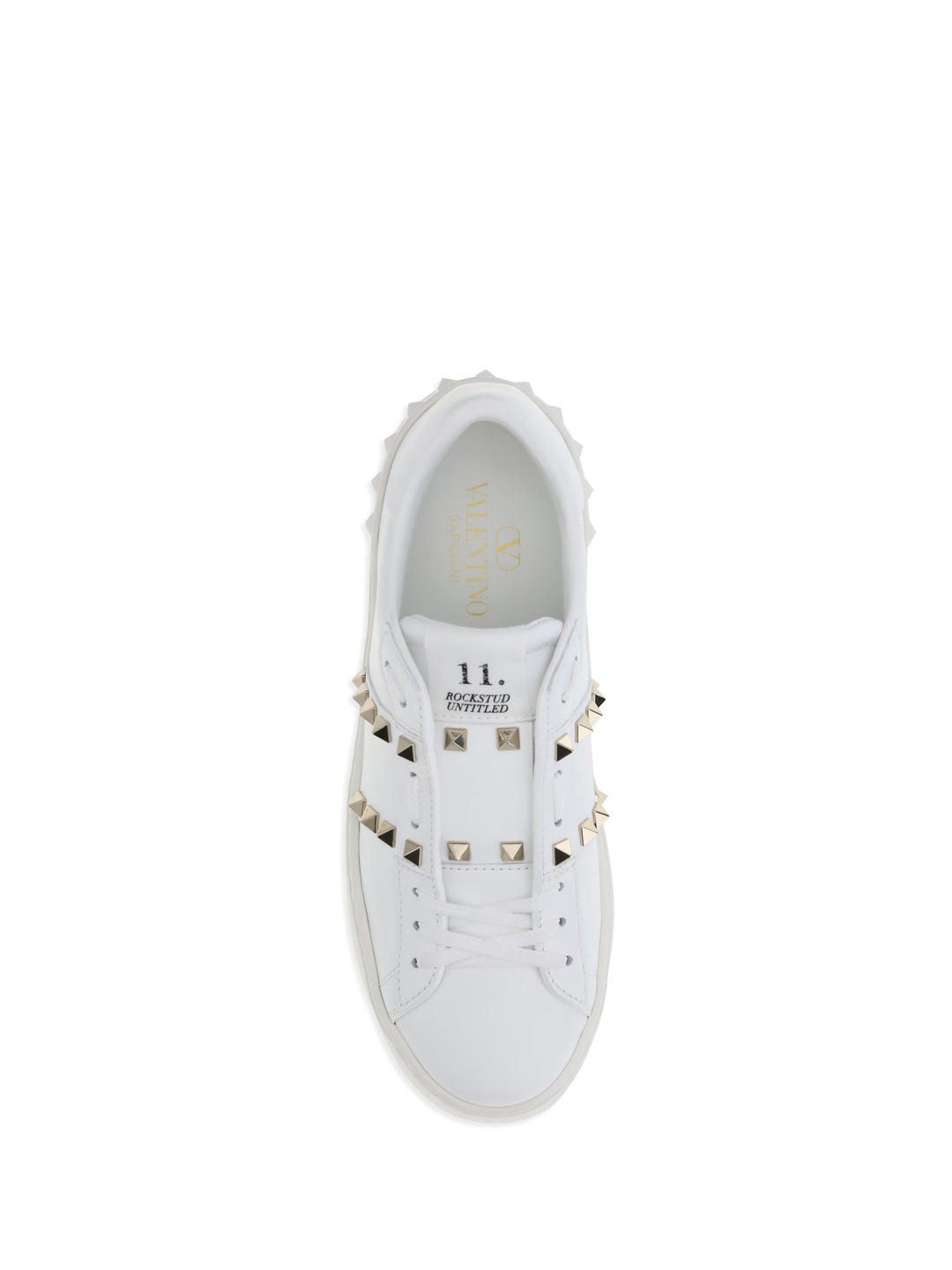 Valentino Garavani Women Rockstud Untitled Flatform Sneakers